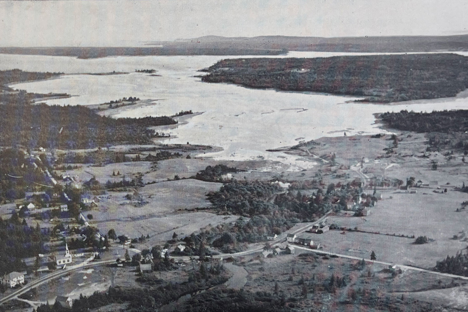 Steuben Historical Aerial View