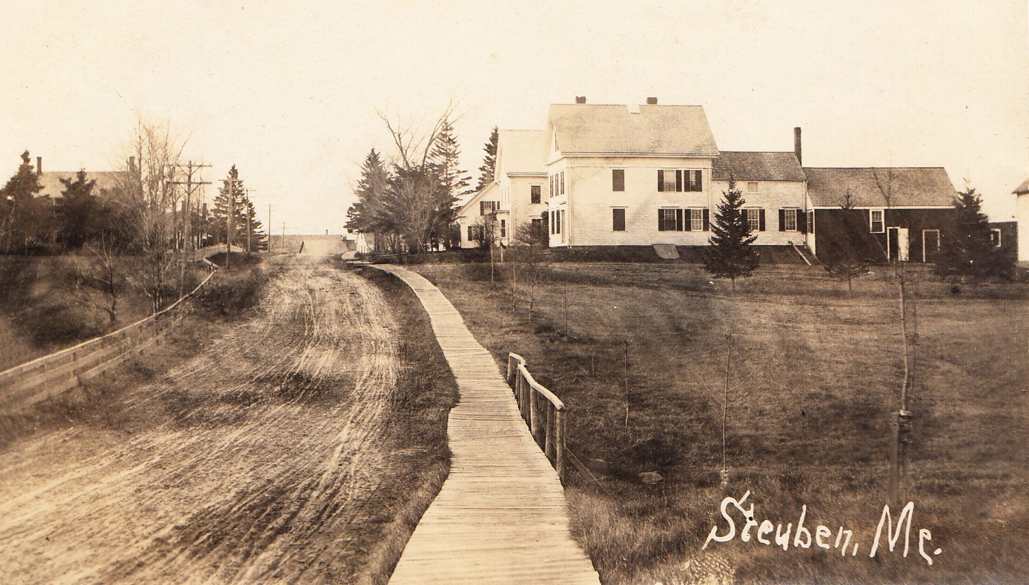 Steuben Historical Village Road