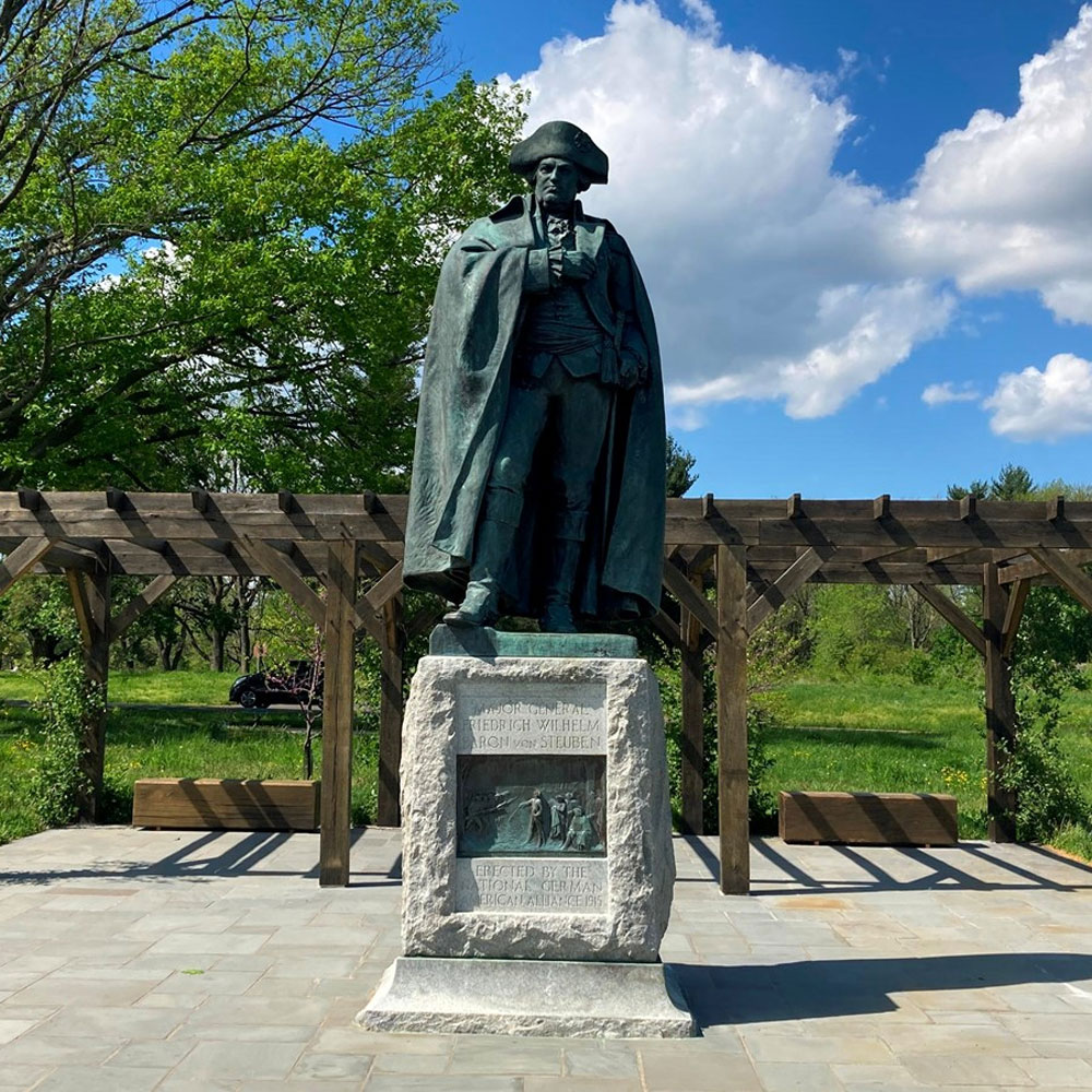 Steuben Historical Von Steuben Statue